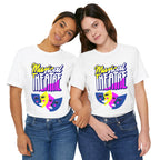 Adult Musical Theater Rainbow Mask Graphic T-Shirt