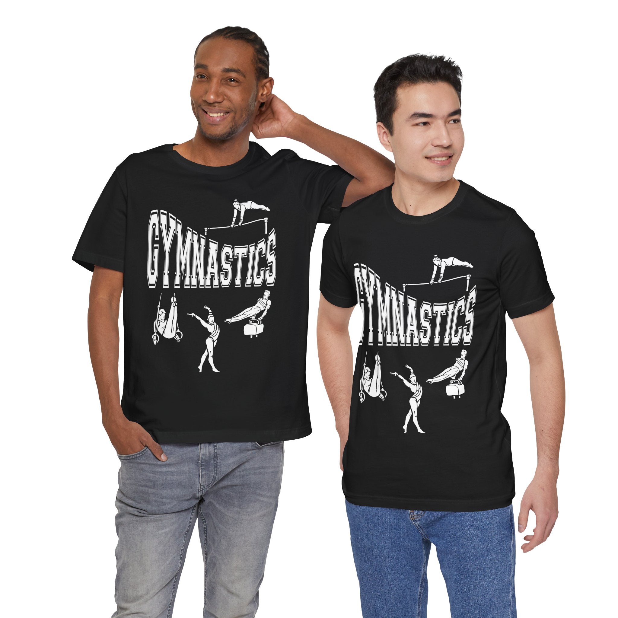 Adult Gymnastics Graphic T-Shirt