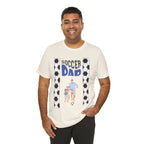 Adult Dad Soccer Son Sportswear Graphic T-Shirt