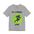 Adult Football Life Graphic T-Shirt