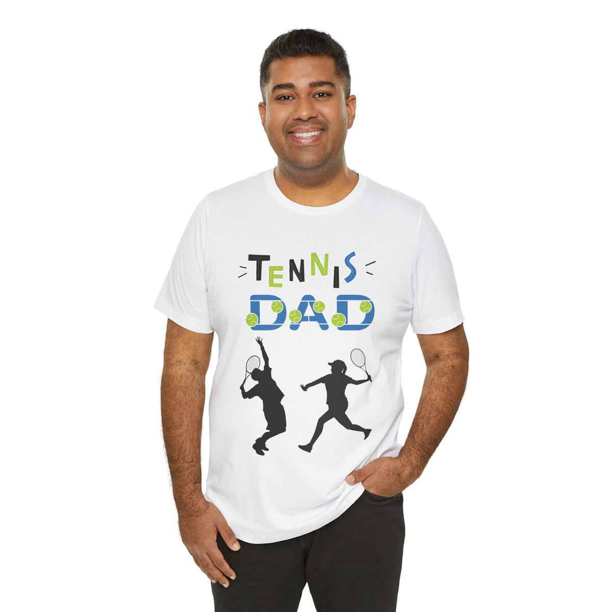 Adult Dad Tennis Graphic T-Shirt