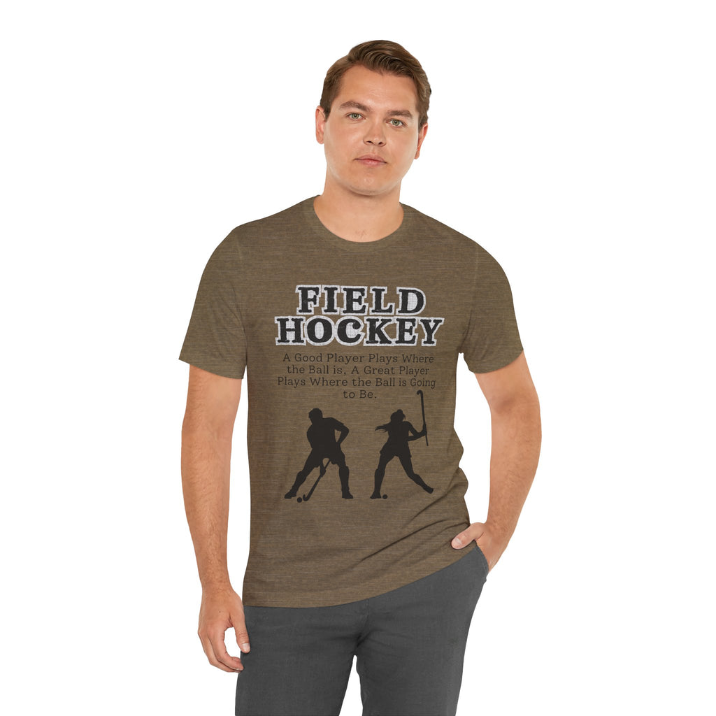 Adult Field Hockey Graphic T-Shirt