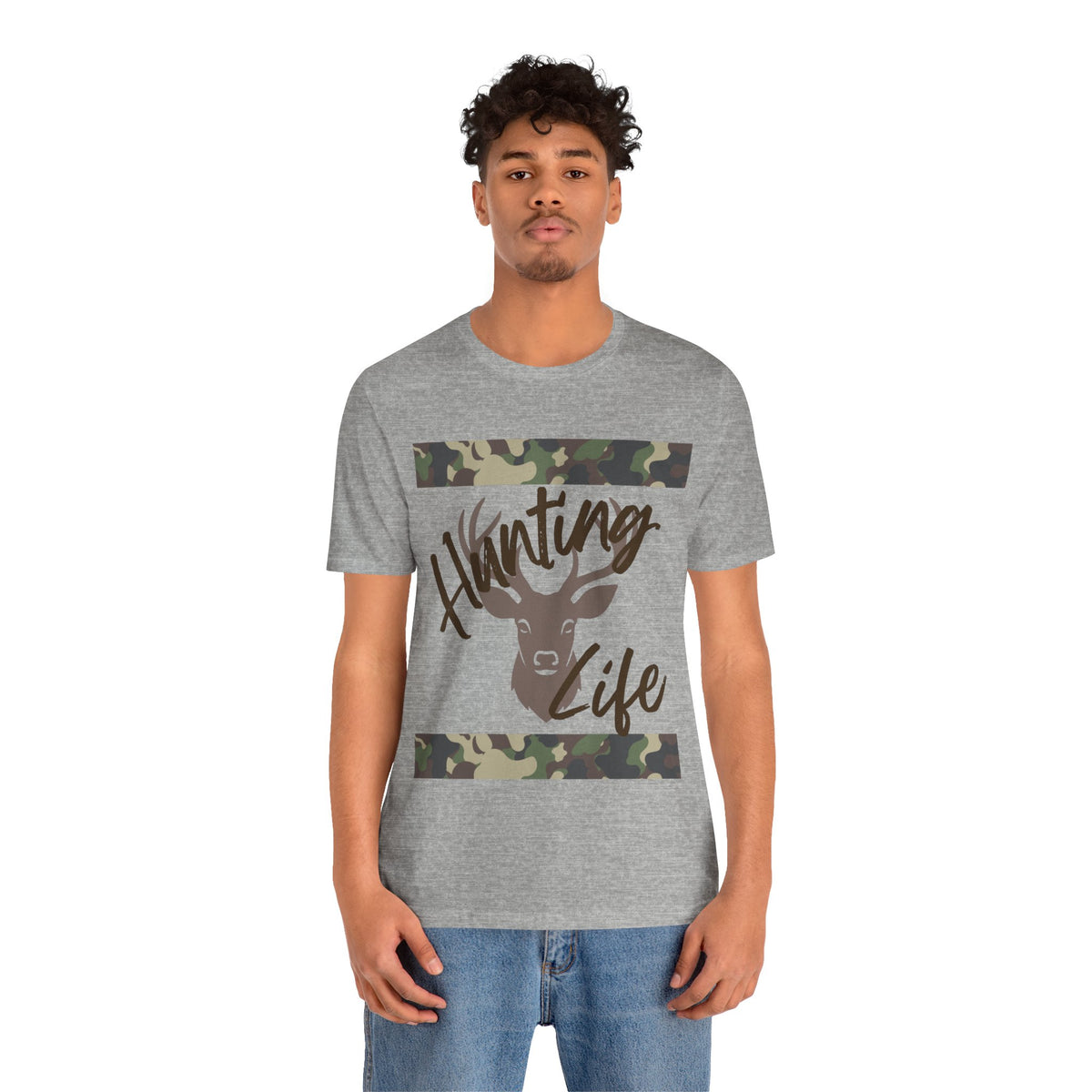 Adult Hunting Life Graphic T-Shirt