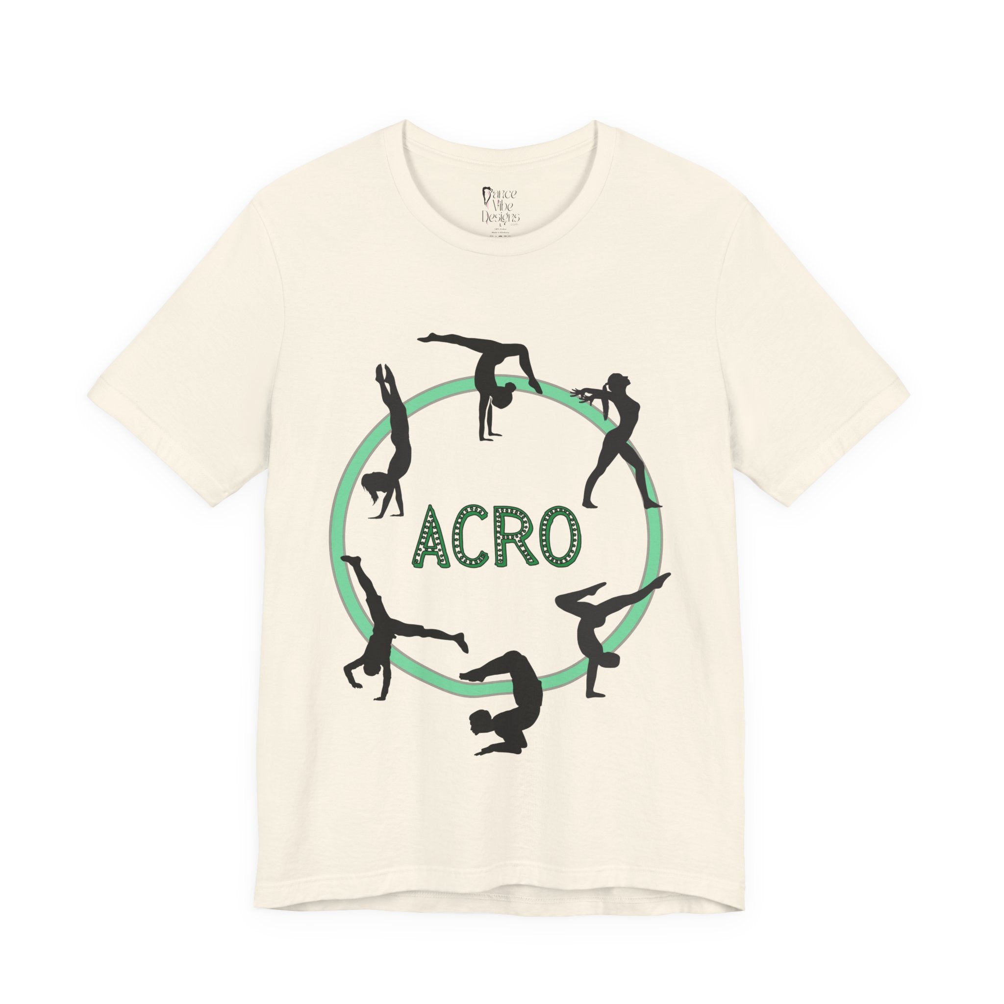 Adult Acro Gymnastics Graphic T-Shirt