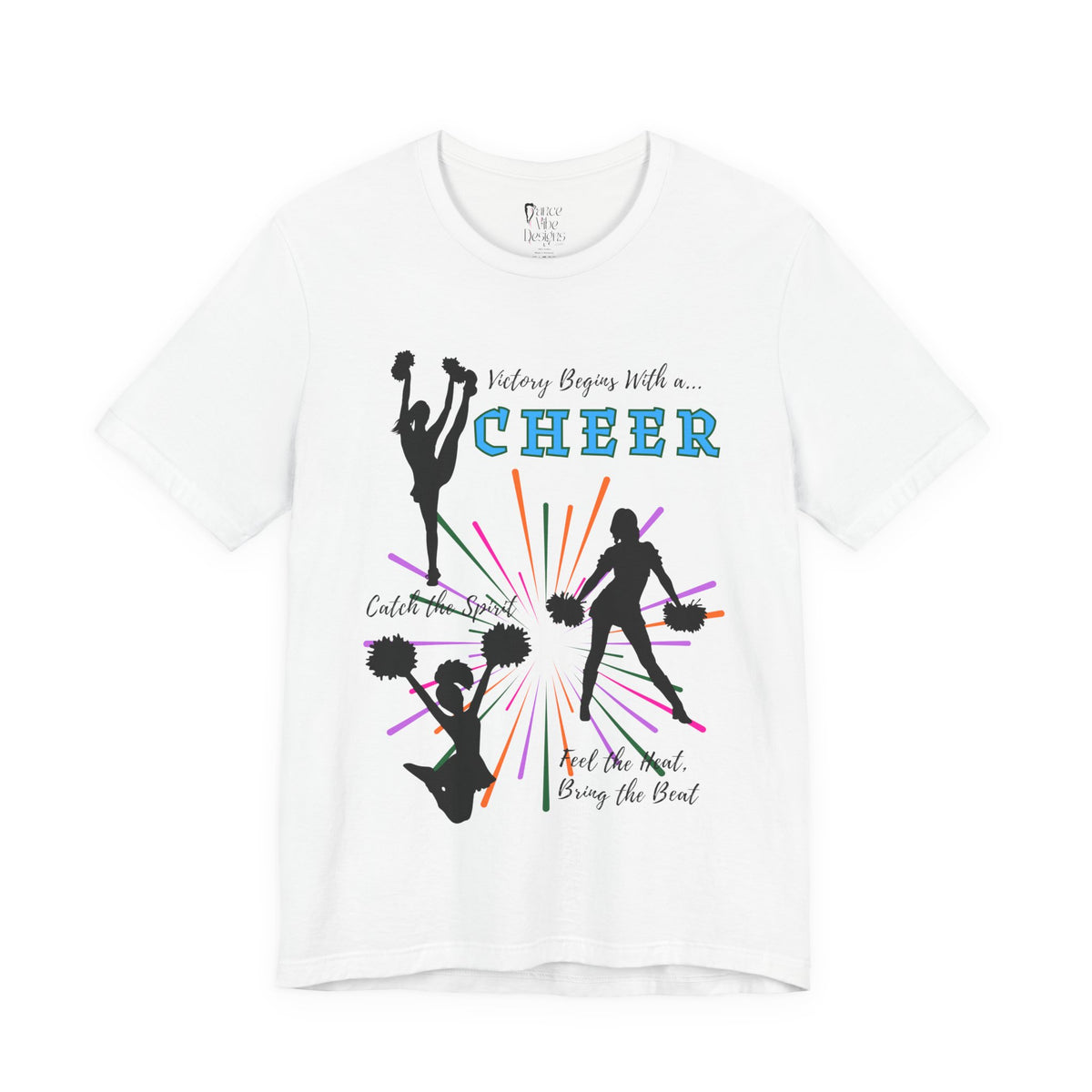 Adult Cheer Catch the Spirit Graphic T-Shirt