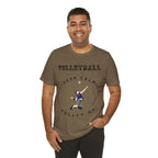 Adult Volleyball Male Graphic T-Shirt