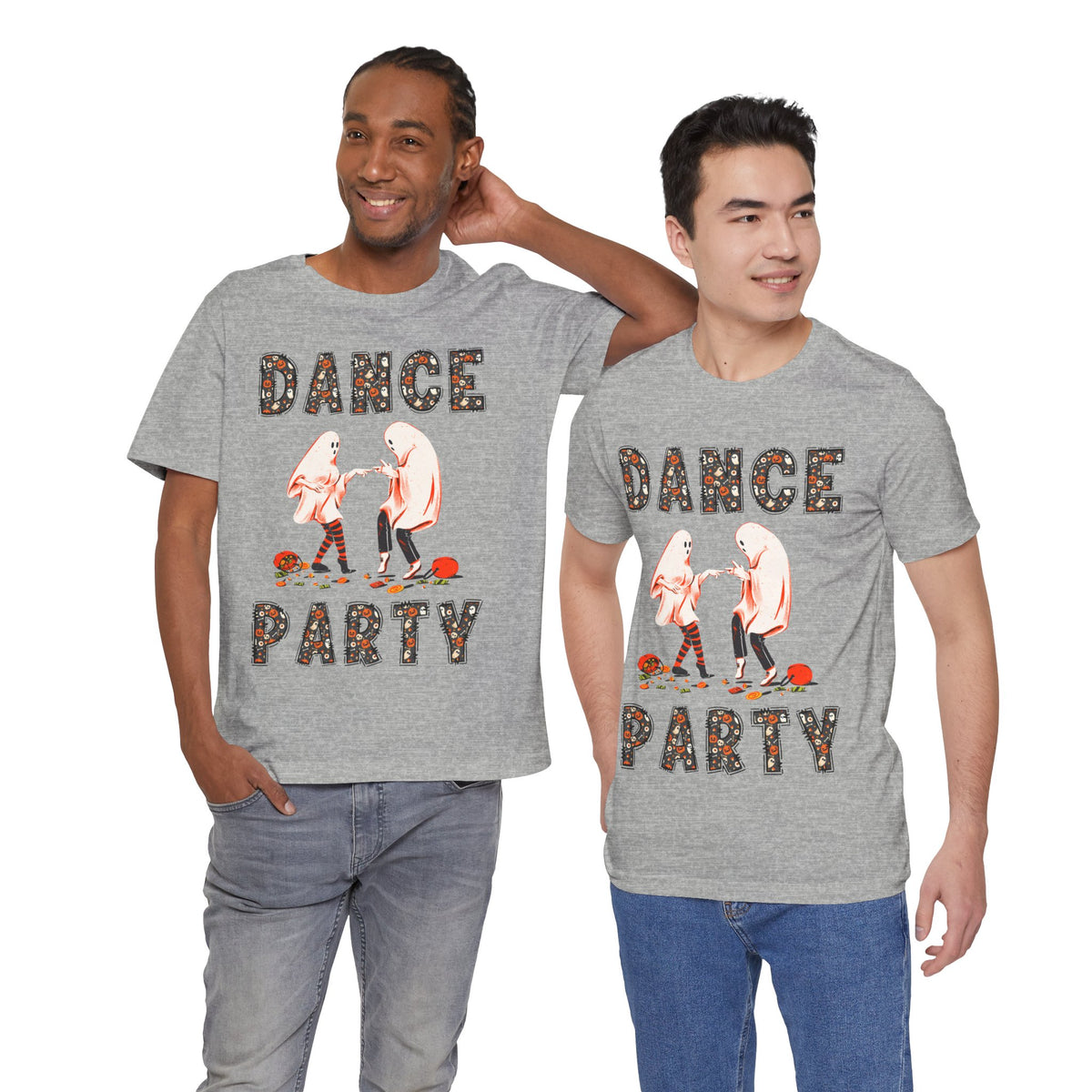 Adult Halloween Dance Party Graphic T-Shirt
