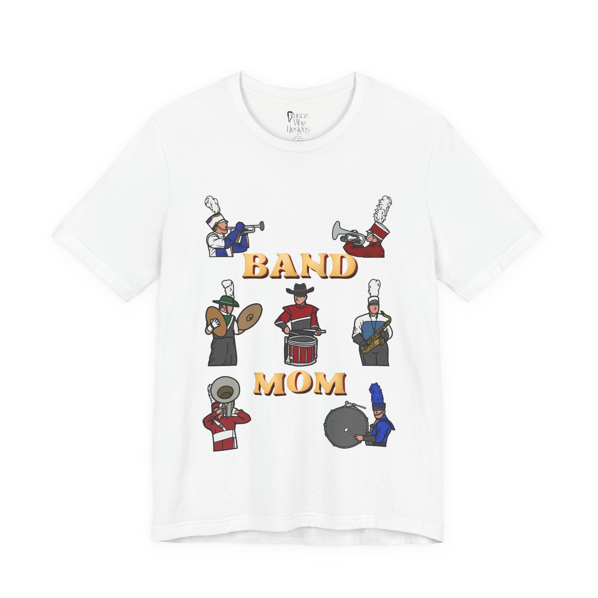 Adult Mom Drumline Graphic T-Shirt