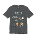 Adult Golf Hit 'Em Long Graphic T-Shirt