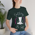 Adult Don't Worry Be Tappy Tap Dance Graphic T-Shirt