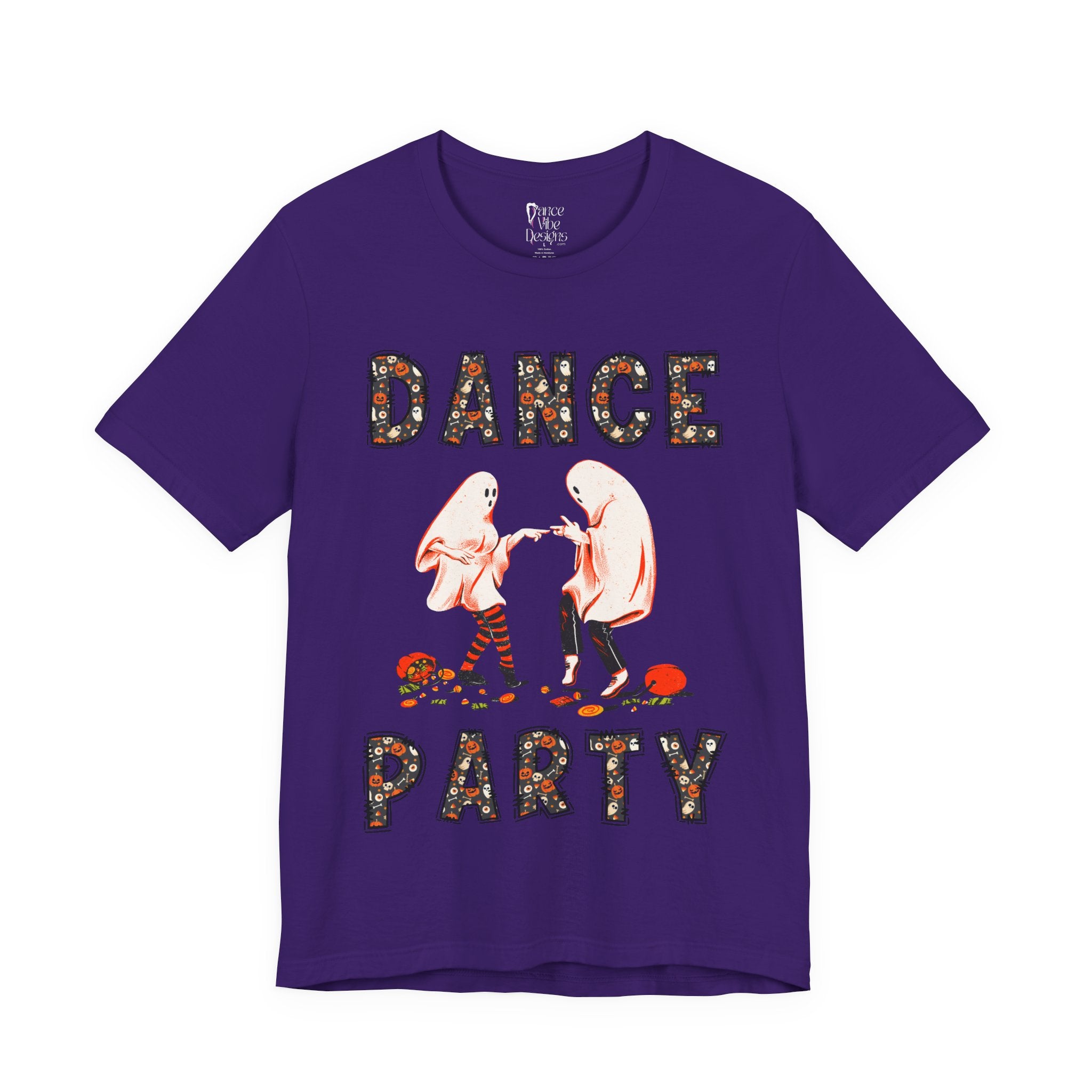 Adult Halloween Dance Party Graphic T-Shirt