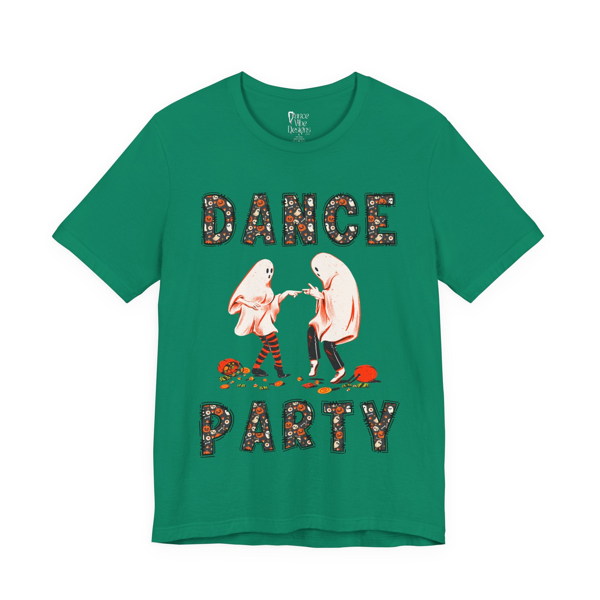 Adult Halloween Dance Party Graphic T-Shirt