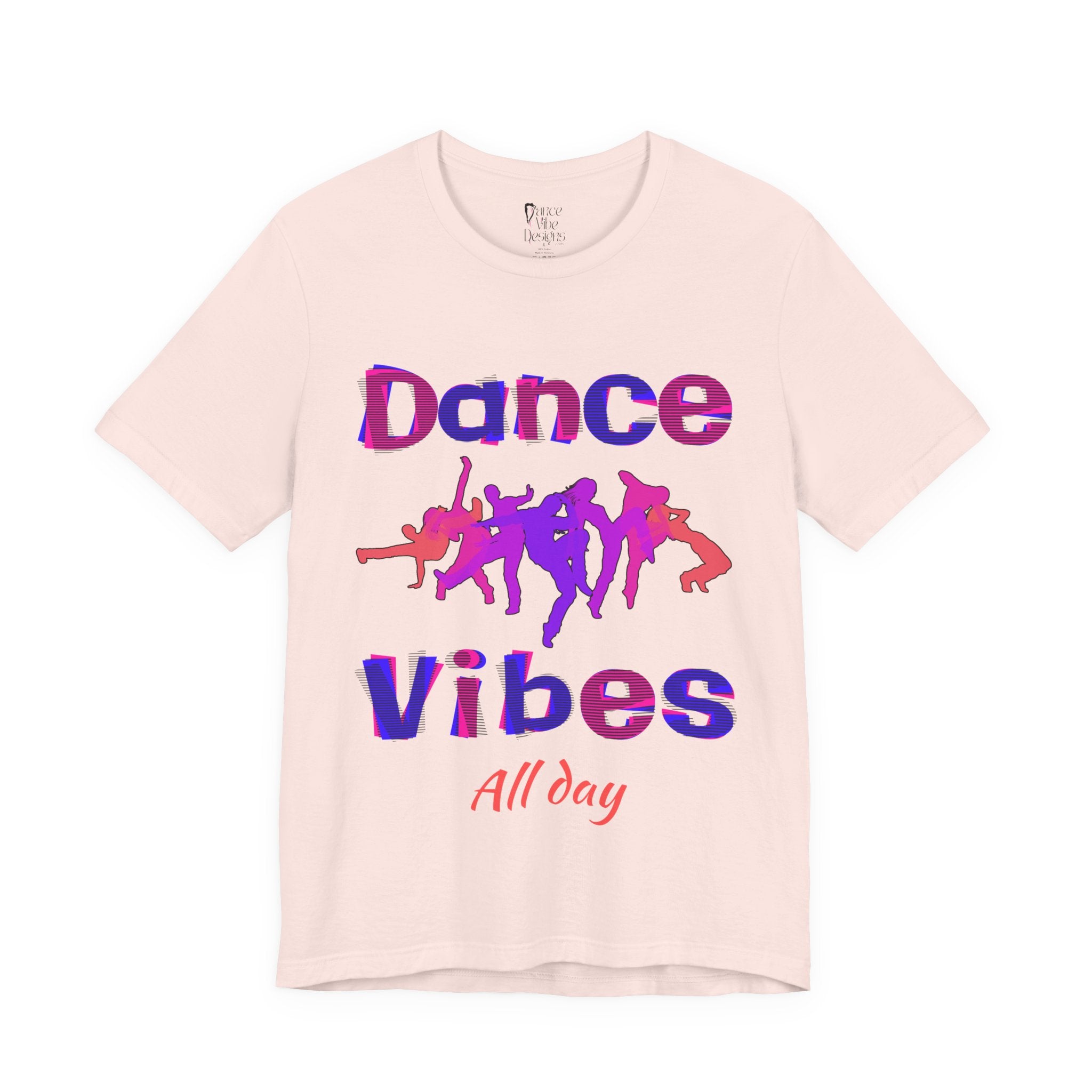 Adult Dance Vibes All Day Graphic T-Shirt
