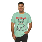 Adult Dad Baseball Graphic T-Shirt