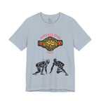 Adult Dad Wrestling Graphic T-Shirt