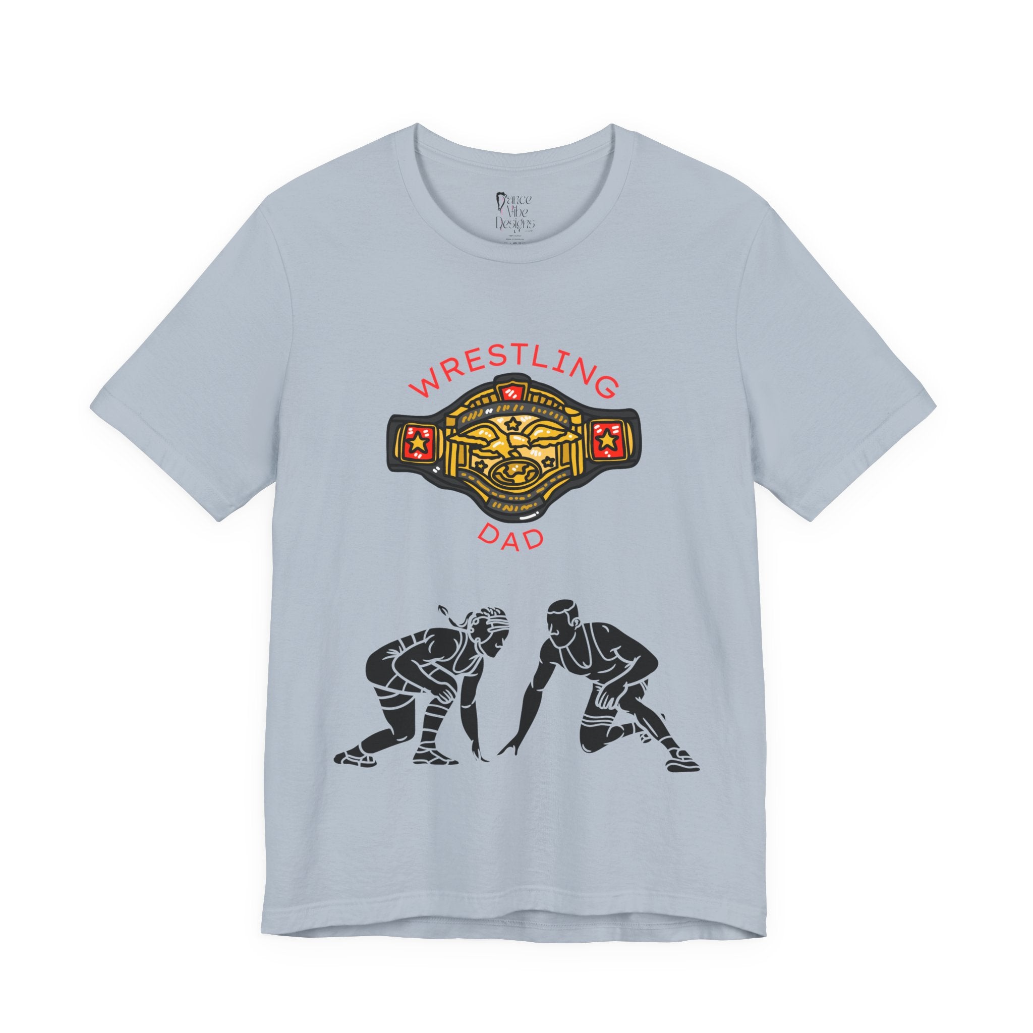 Adult Dad Wrestling Graphic T-Shirt