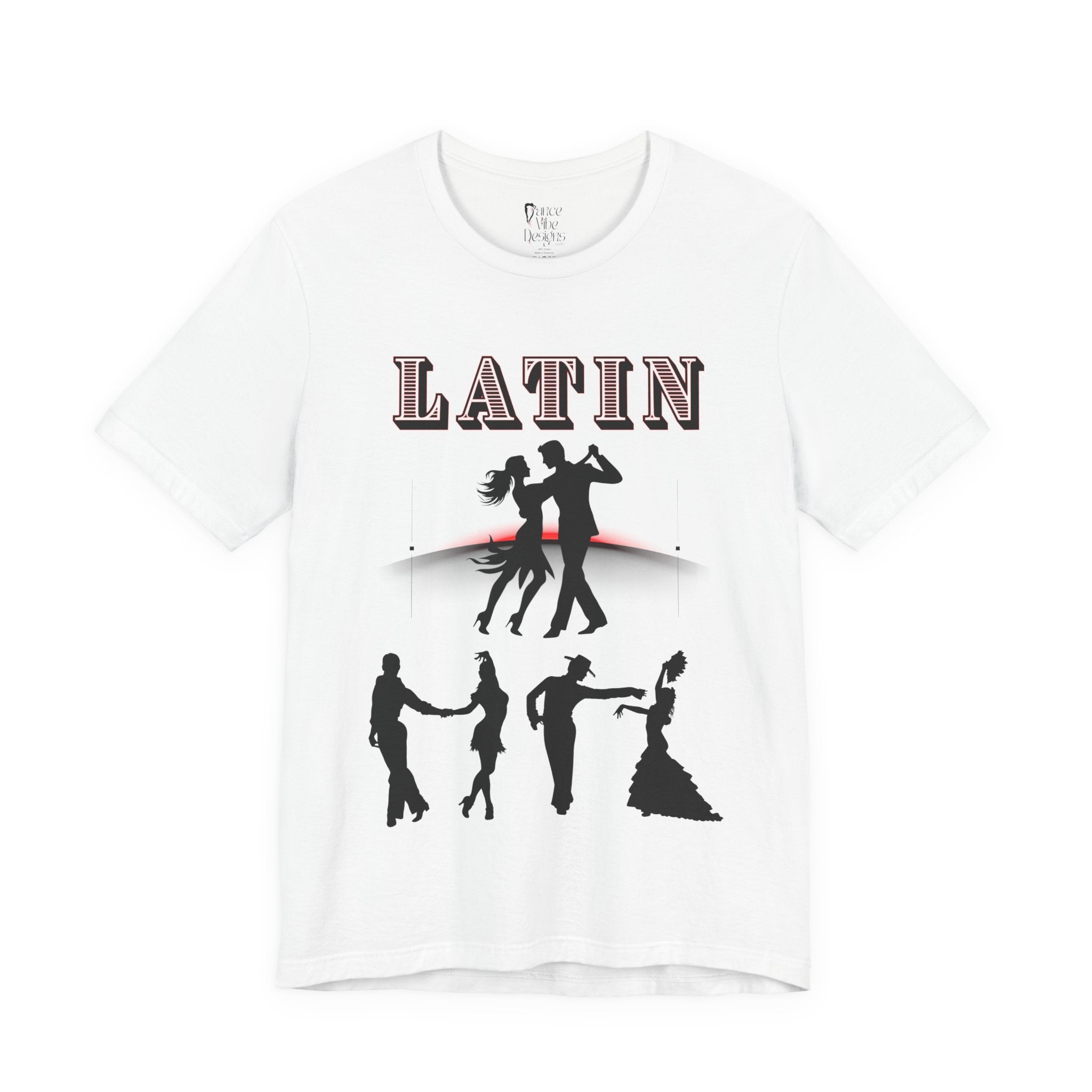 Adult Latin Ballroom Dance Couples Graphic T-Shirt