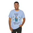 Adult Funny Broke But Brawny Dance Dad Graphic T-Shirt