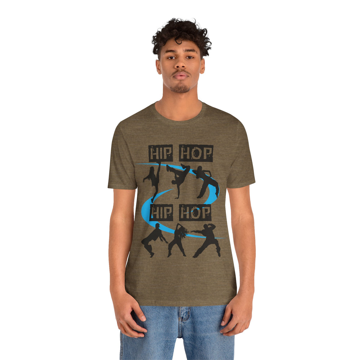 Adult Bold Hip Hop Dancers Graphic T-Shirt