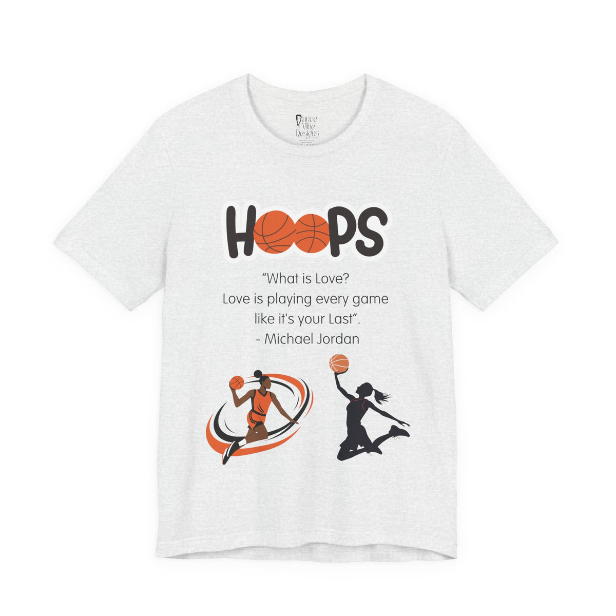 Adult Basketball Female Graphic T-Shirt