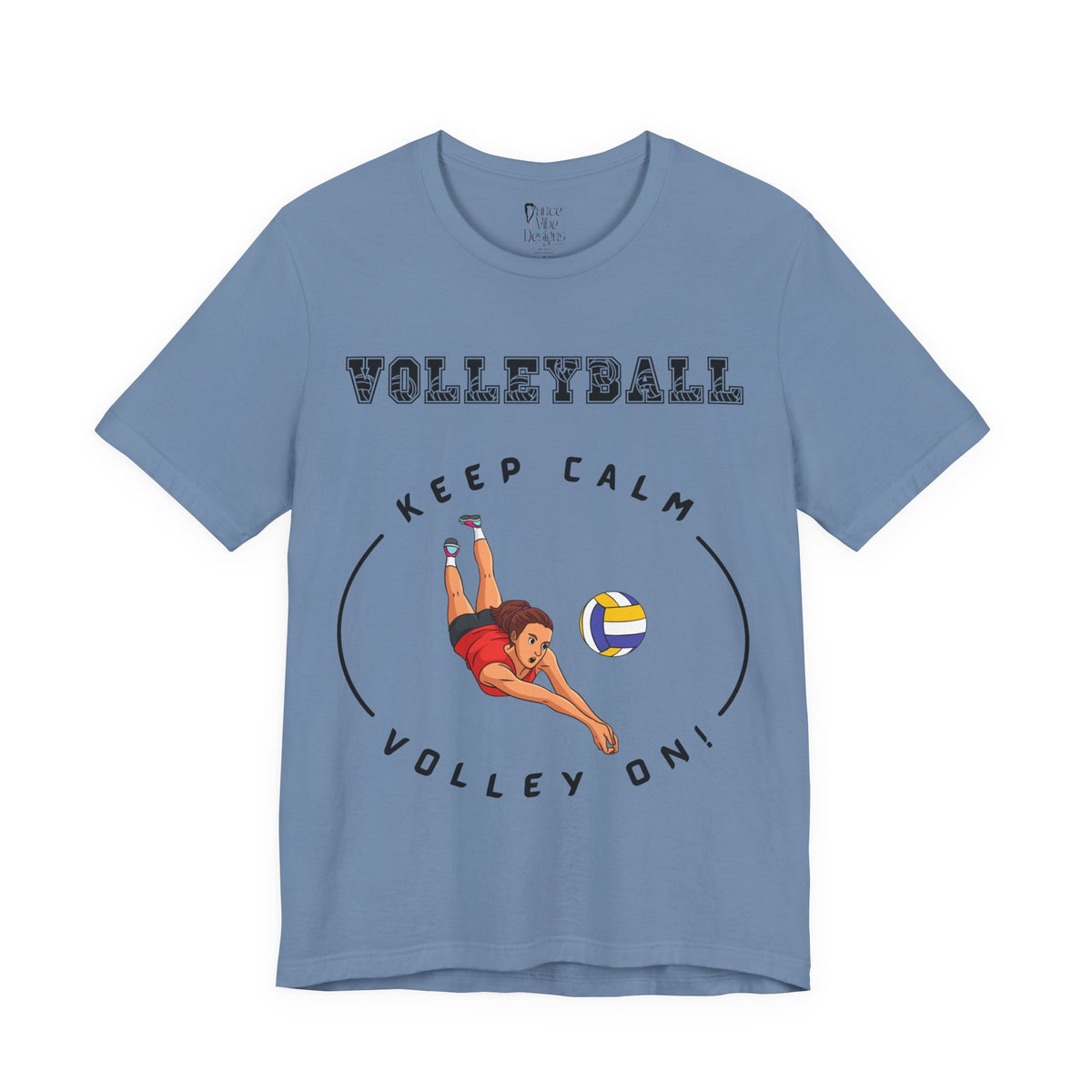 Adult Volleyball Female Graphic T-Shirt
