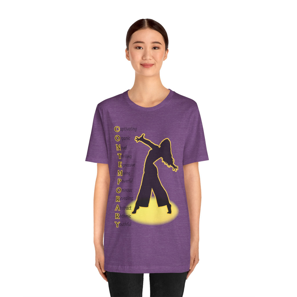 Adult Contemporary Modern Dance Spotlight Graphic T-Shirt
