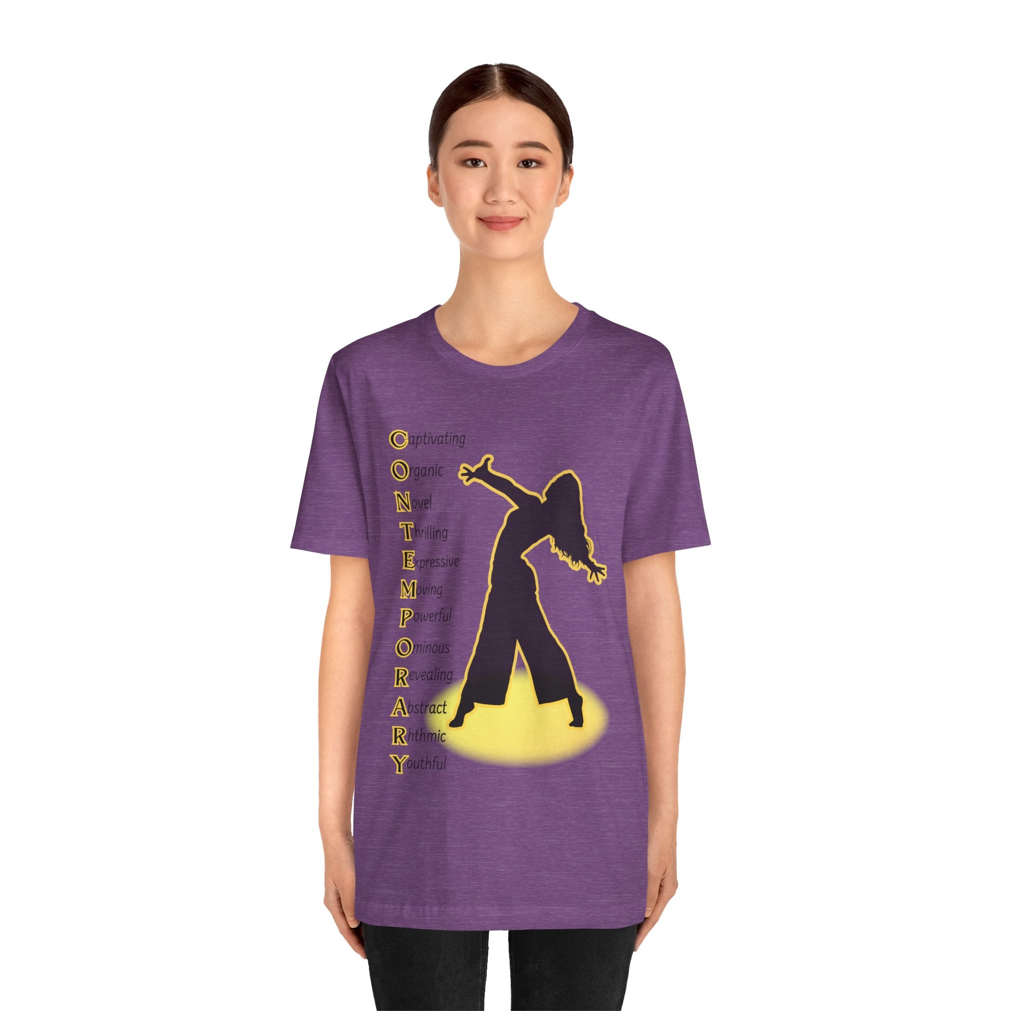 Adult Contemporary Modern Dance Spotlight Graphic T-Shirt