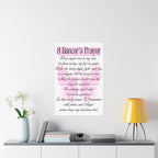A Dancer's Prayer theatre wall art poster on bedroom wall great gift for performers and dancers Size 24x36
