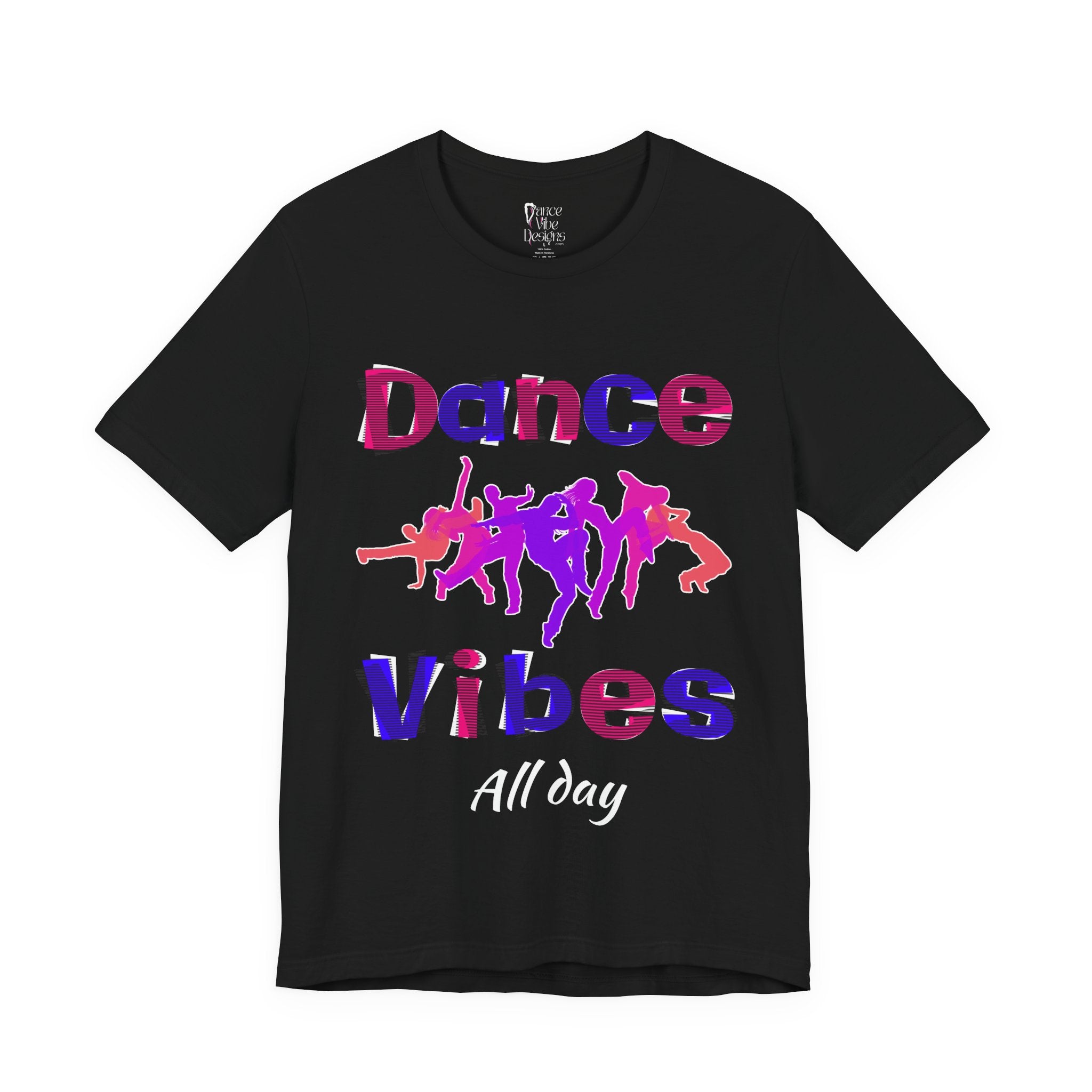 Adult Dance Vibes All Day Graphic T-Shirt