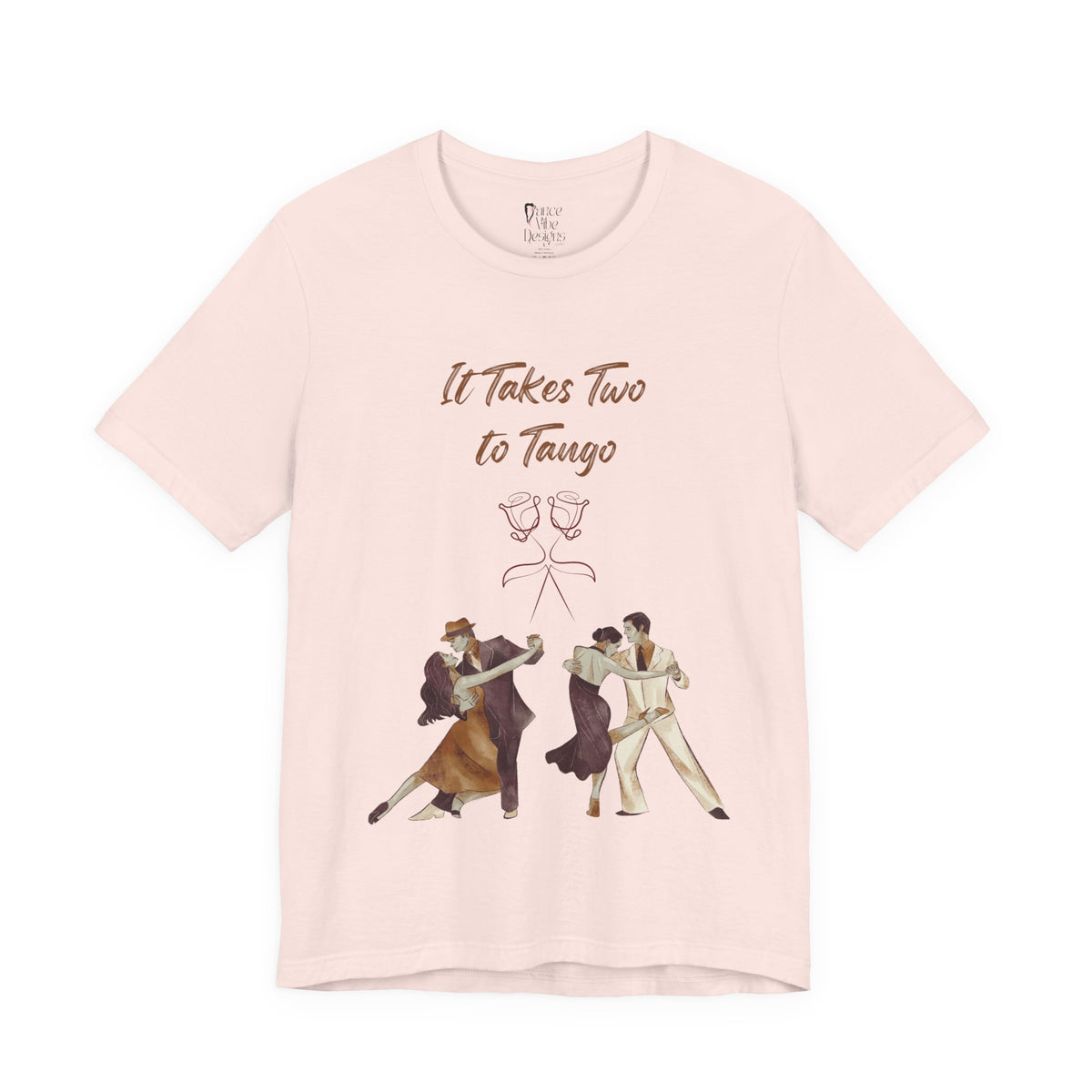 Adult Two to Tango Latin Ballroom Graphic T-Shirt