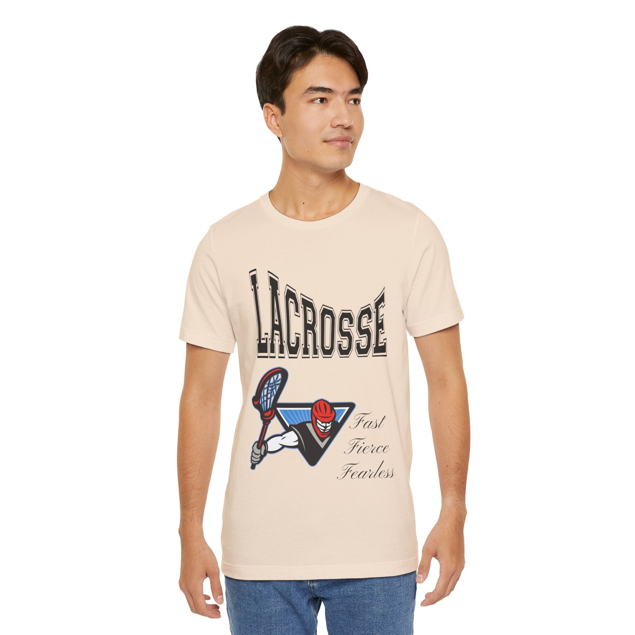 Adult Lacrosse Male Graphic T-Shirt