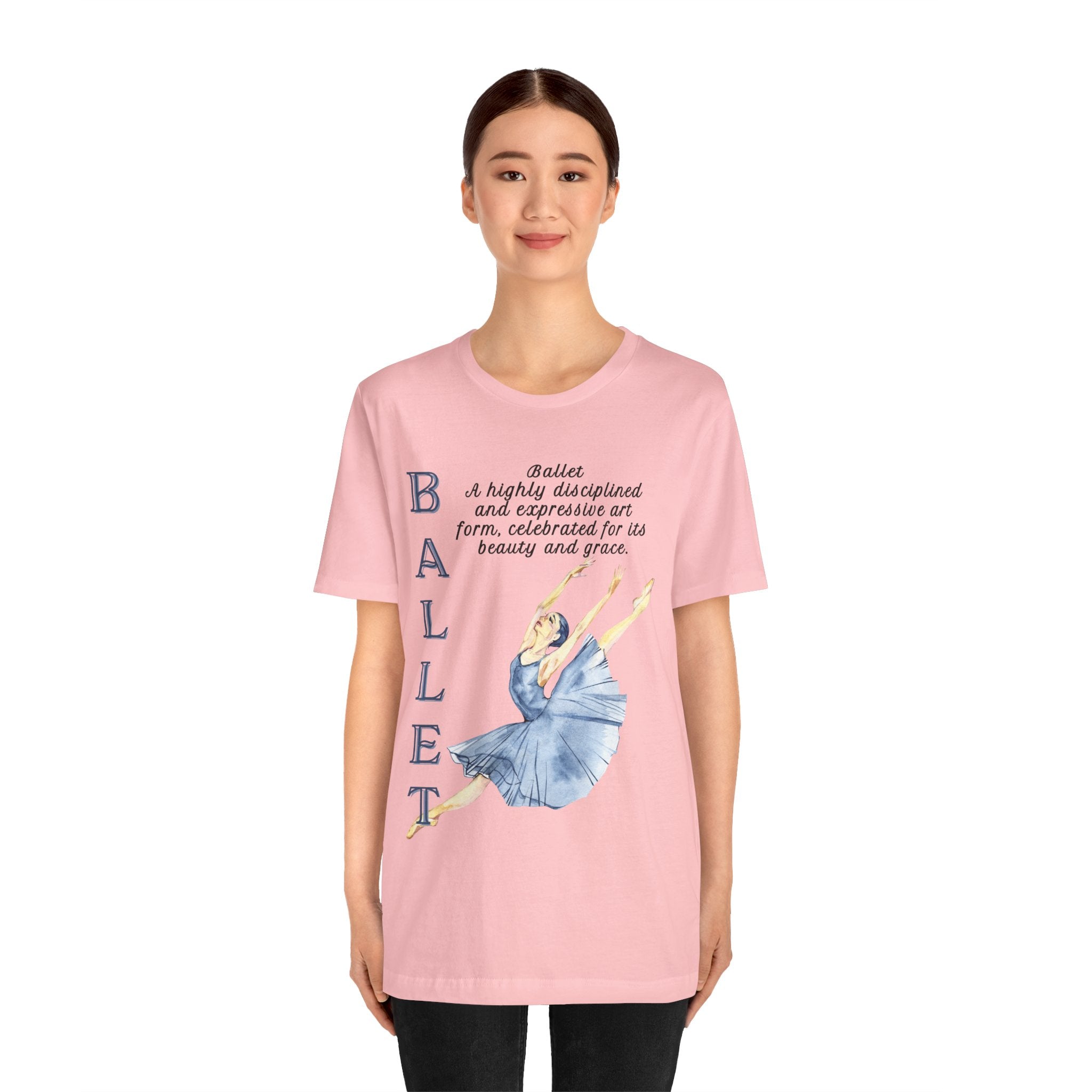 Adult Jete Ballet Pointe Dance Graphic T-Shirt