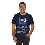 Adult Funny Dance Dad Checklist Graphic T-Shirt