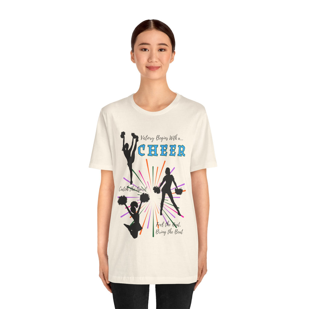 Adult Cheer Catch the Spirit Graphic T-Shirt