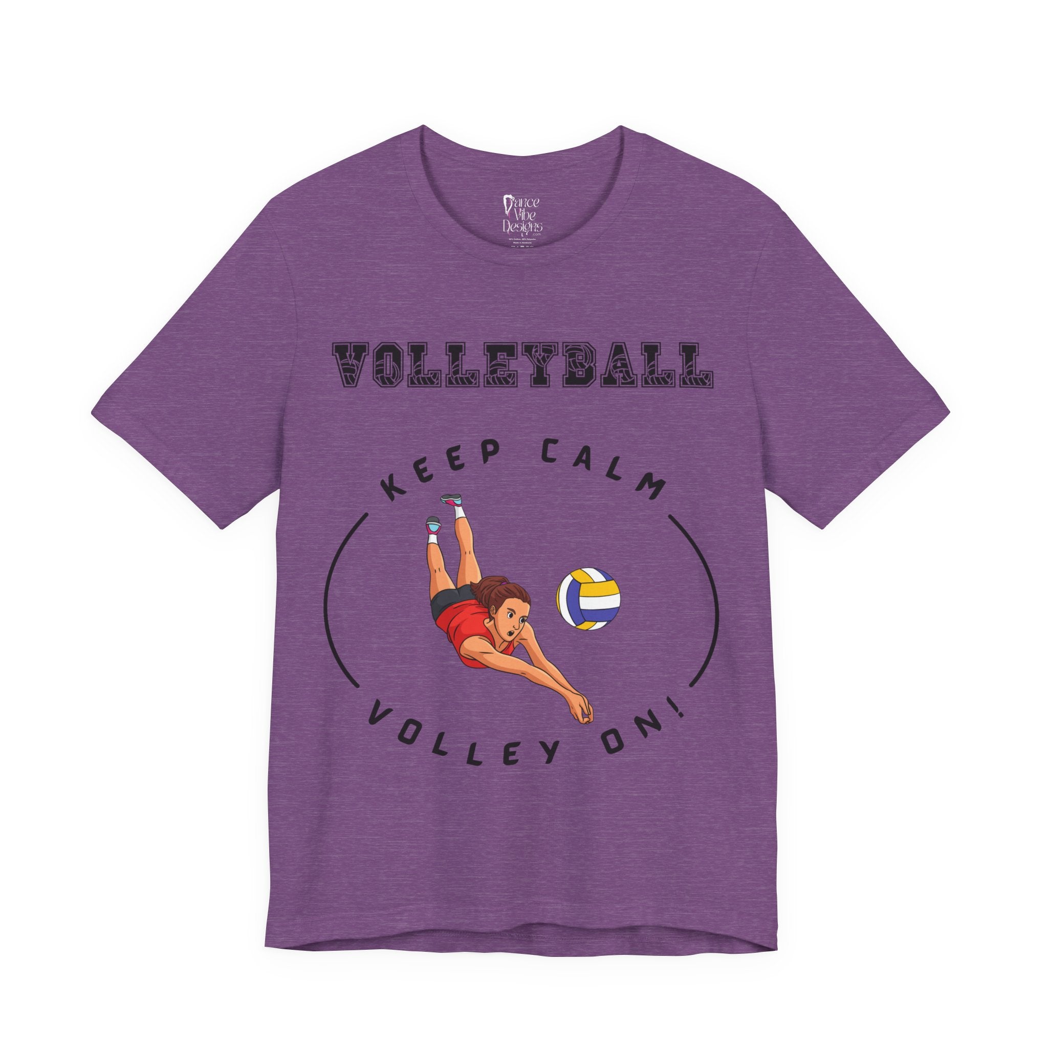 Adult Volleyball Female Graphic T-Shirt