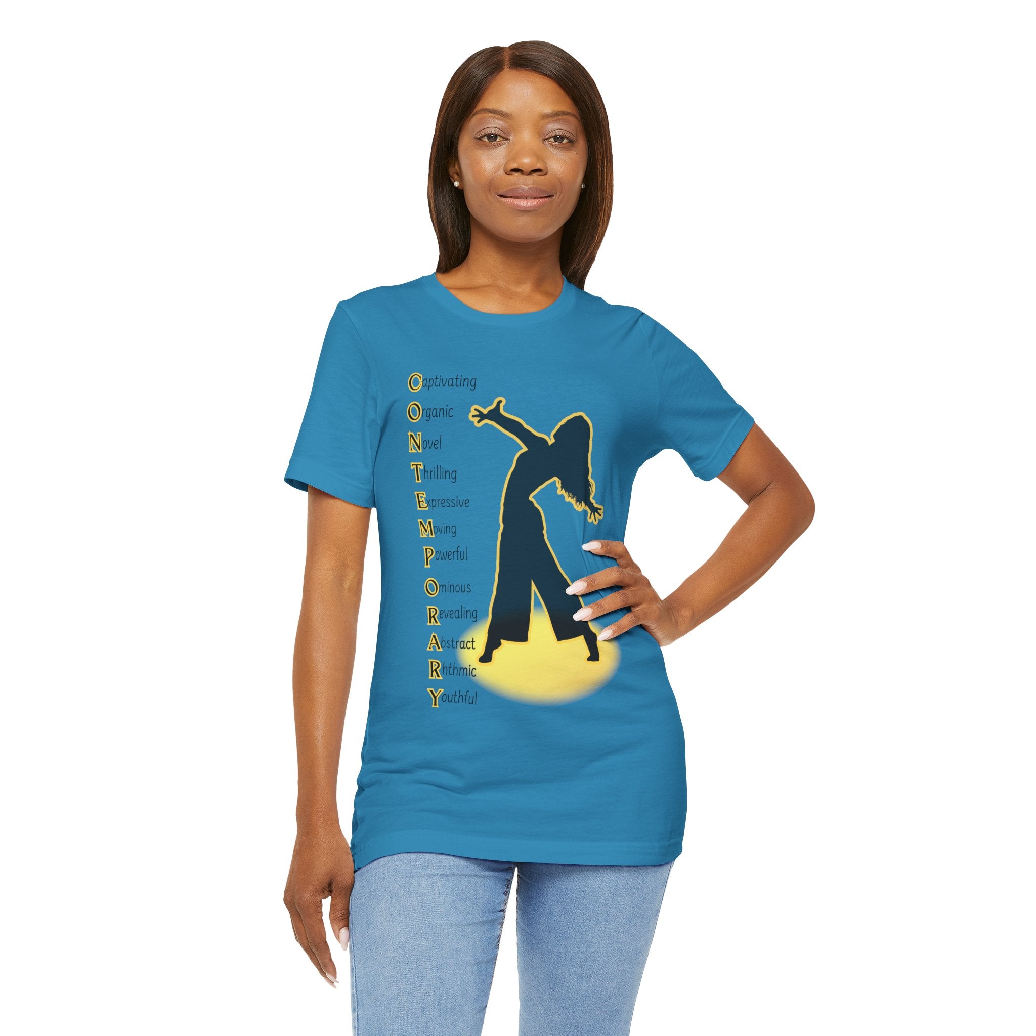 Adult Contemporary Modern Dance Spotlight Graphic T-Shirt
