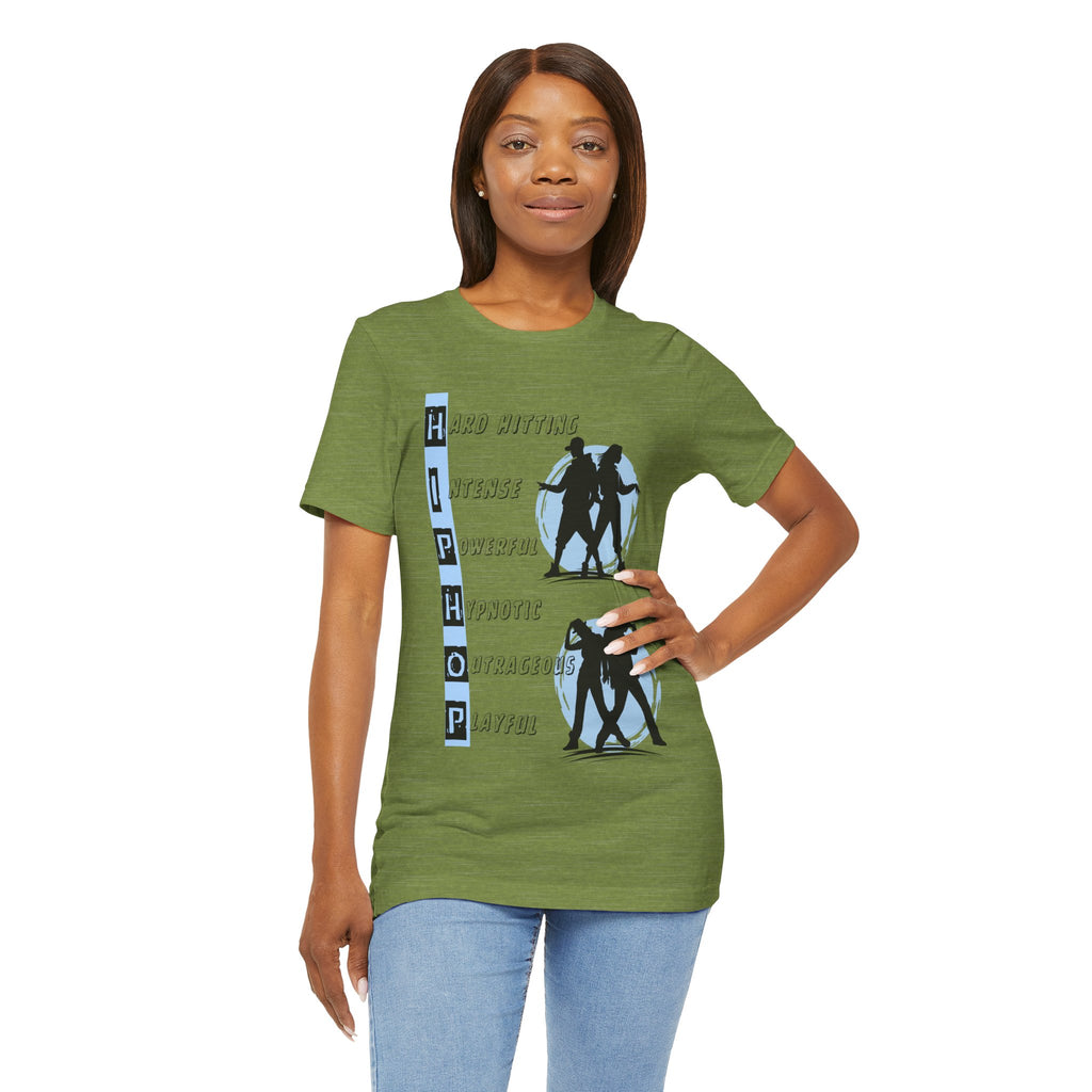 Adult Hip Hop Dance Couples Graphic T-Shirt