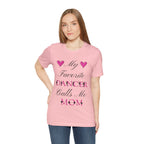 Adult My Favorite Dancer Calls Me Mom Graphic T-Shirt