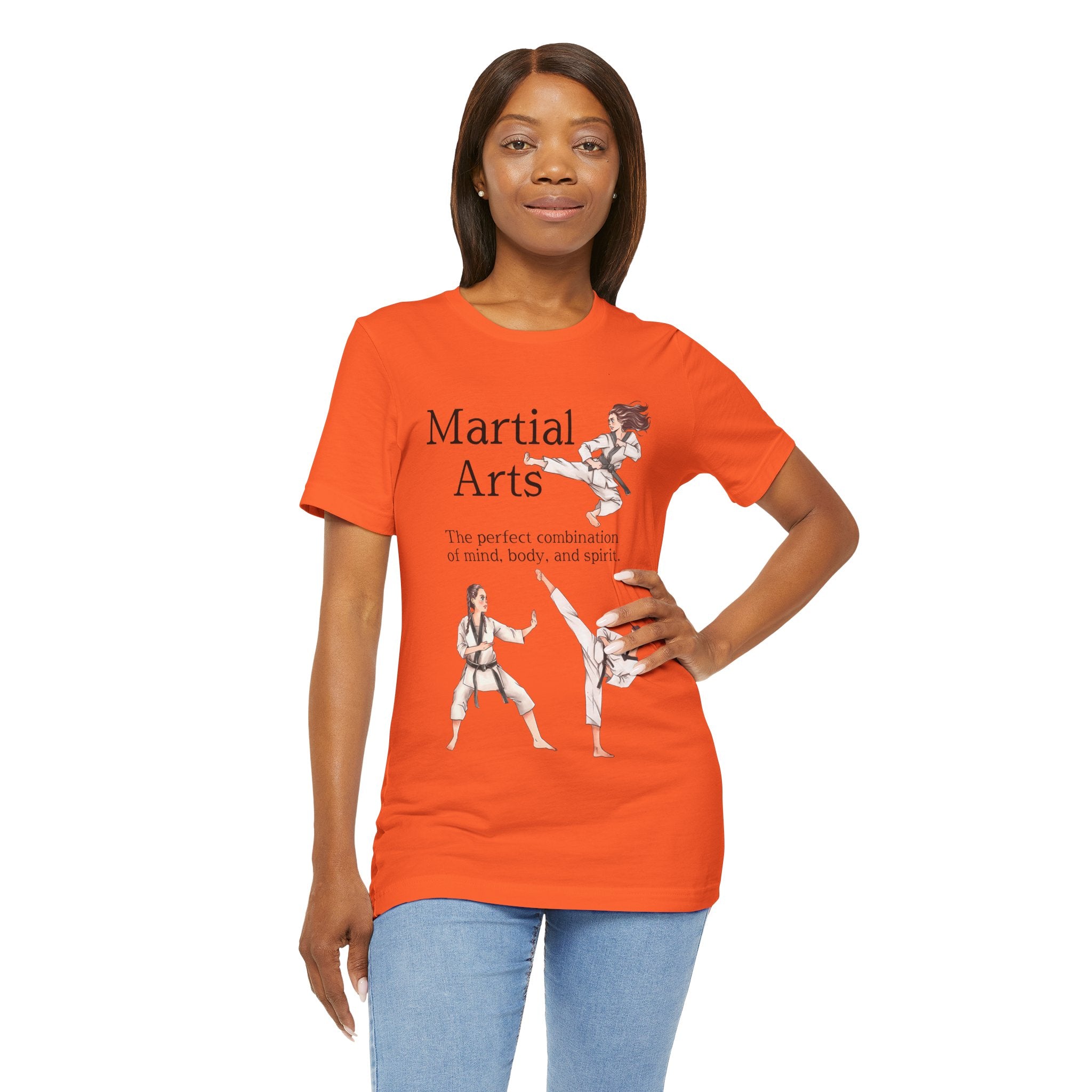 Adult Martial Arts Graphic T-Shirt