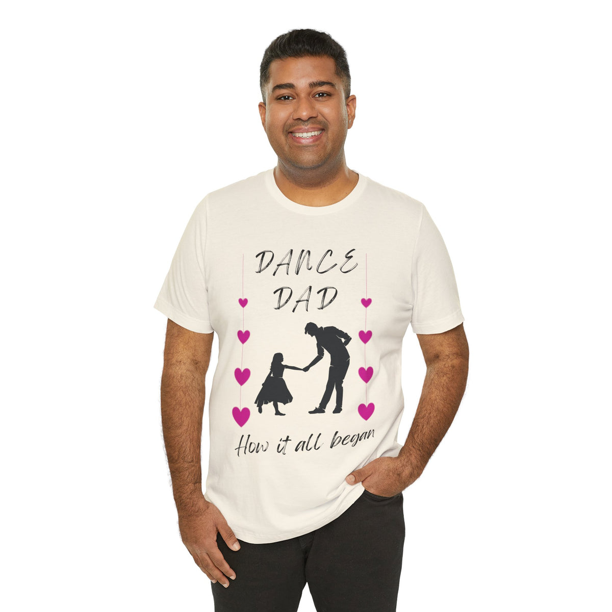 Adult Dad Daughter First Dance Graphic T-Shirt