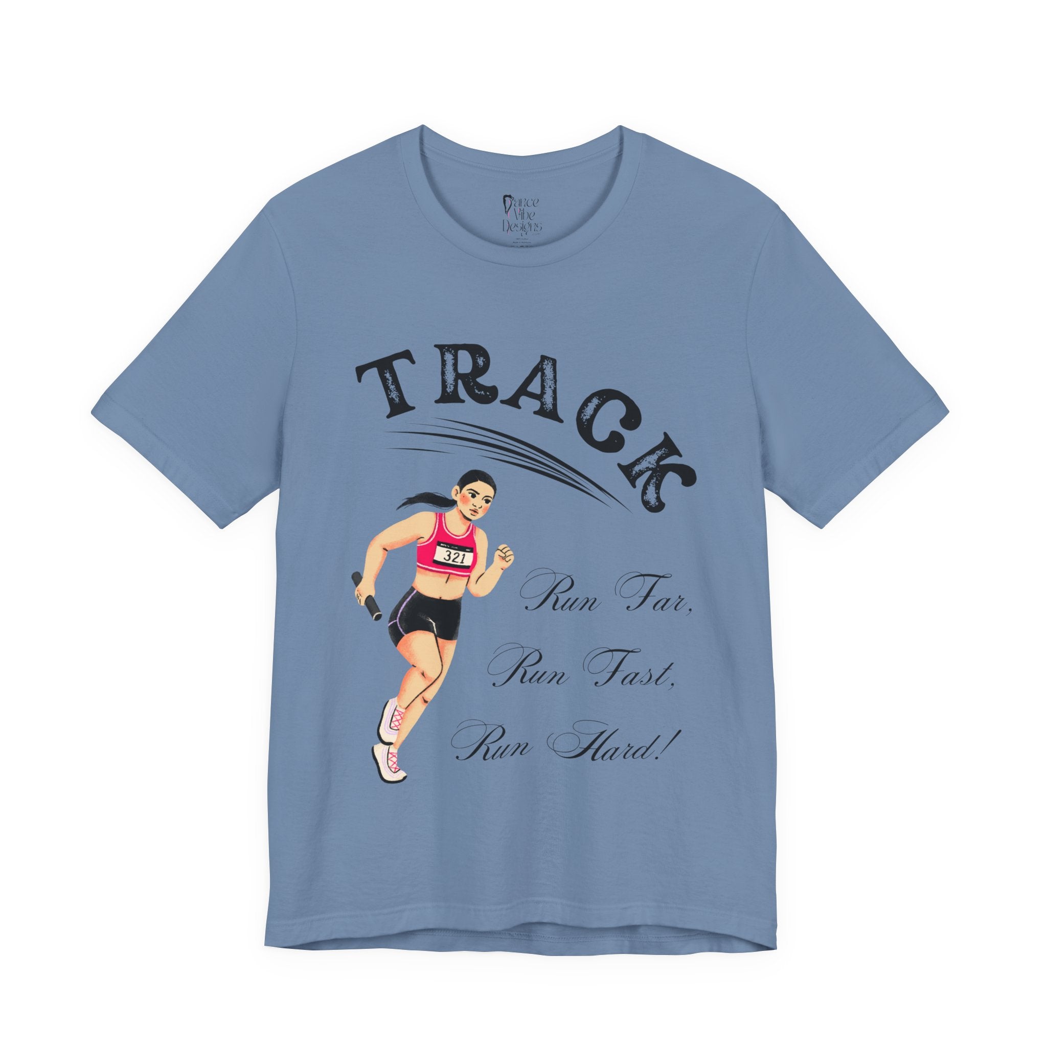 Adult Track Female Graphic T-Shirt