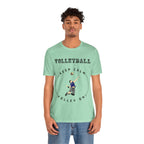 Adult Volleyball Male Graphic T-Shirt