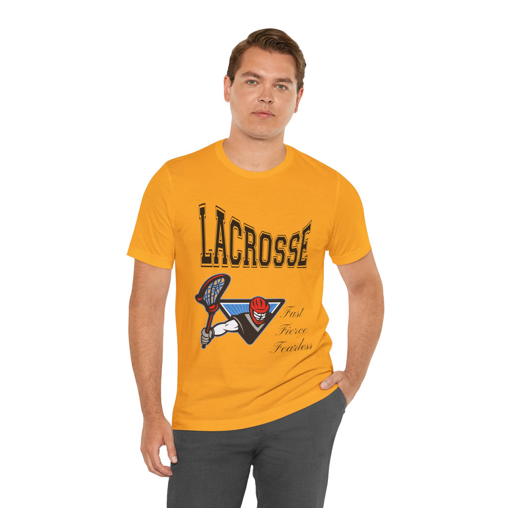 Adult Lacrosse Male Graphic T-Shirt