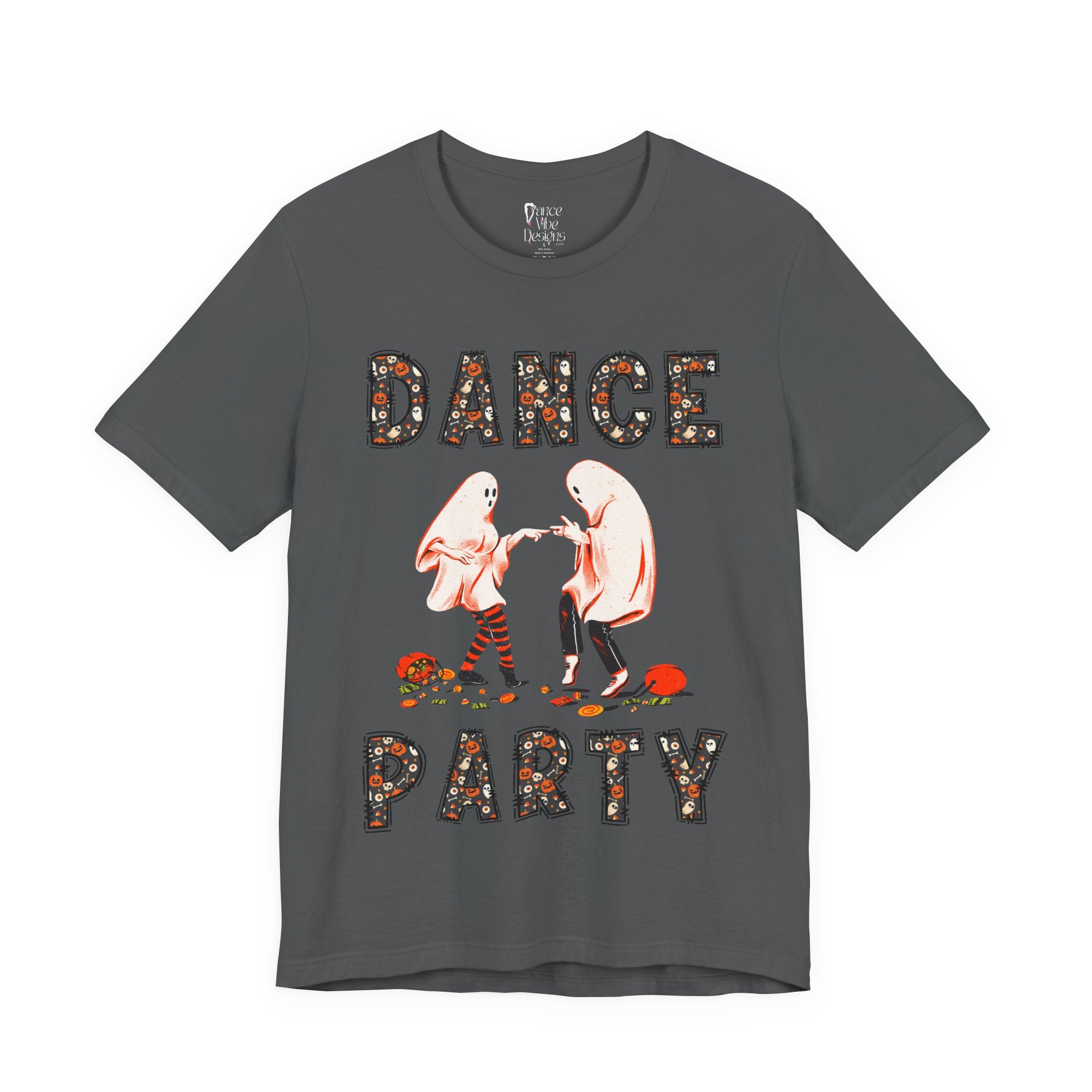 Adult Halloween Dance Party Graphic T-Shirt