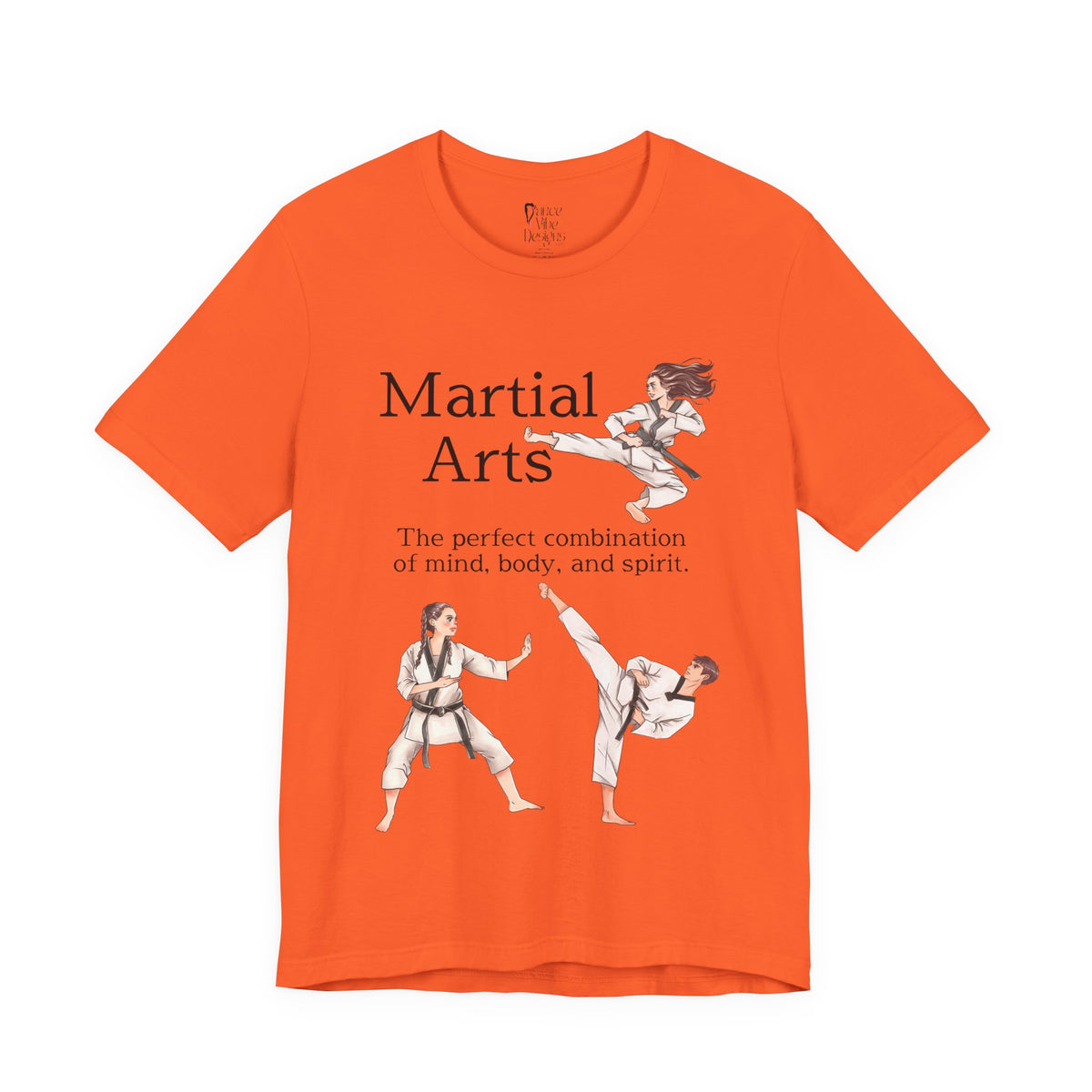Adult Martial Arts Graphic T-Shirt
