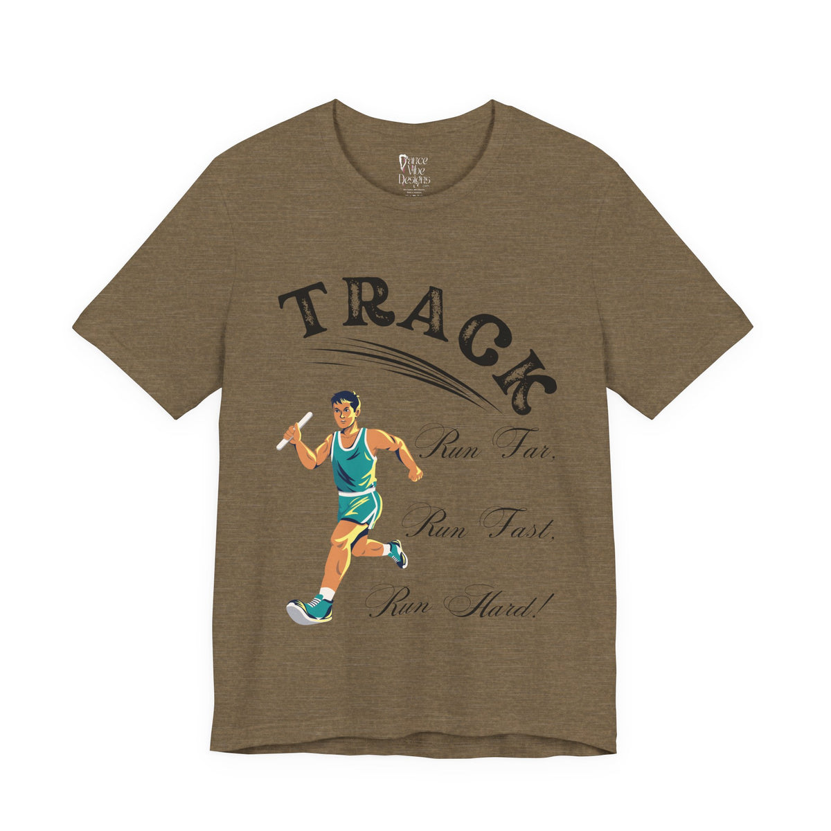 Adult Track Male Graphic T-Shirt