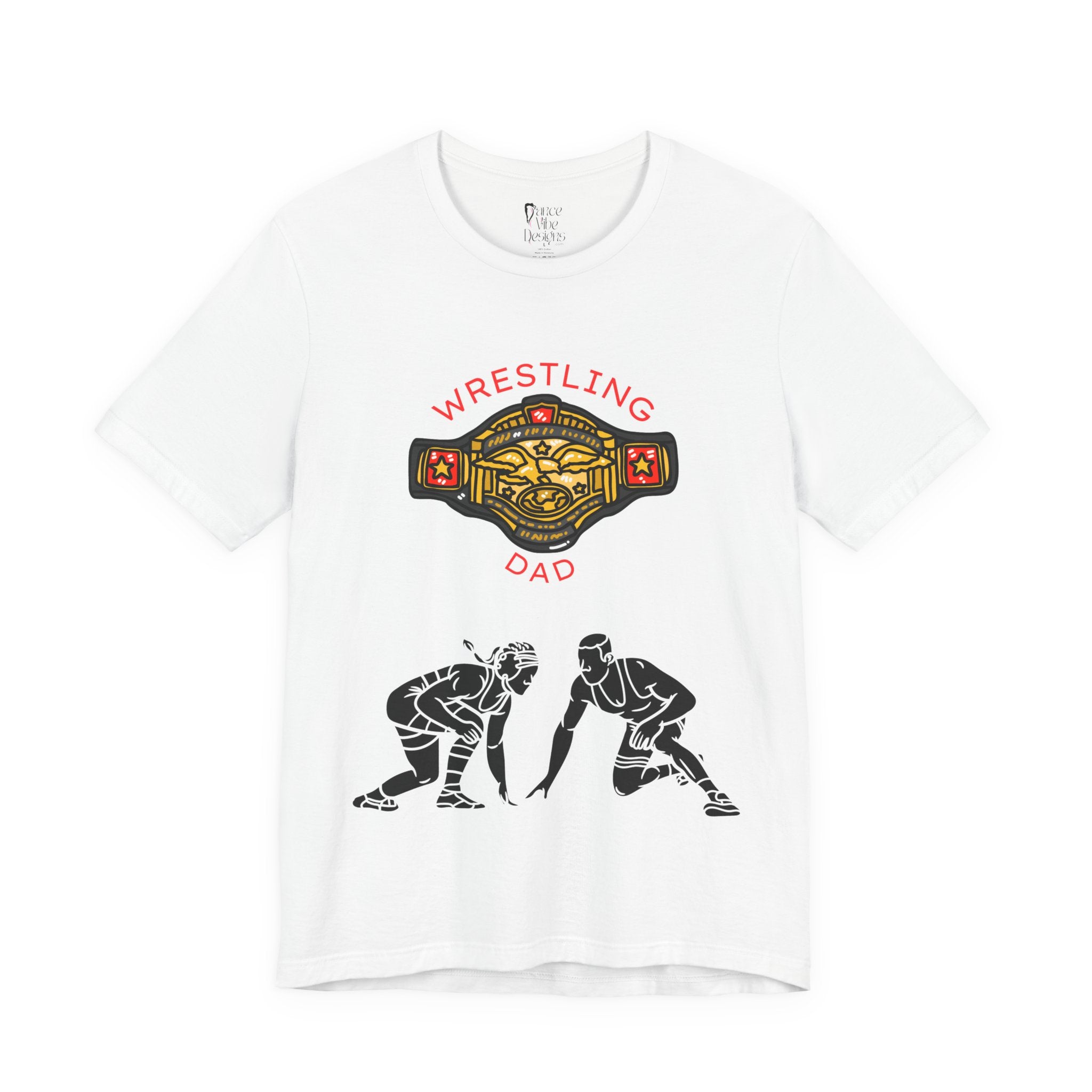 Adult Dad Wrestling Graphic T-Shirt