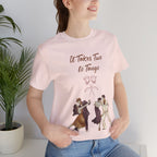 Adult Two to Tango Latin Ballroom Graphic T-Shirt