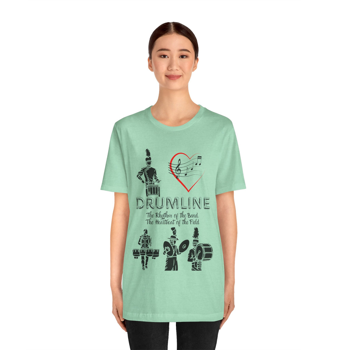 Adult Drumline Marching Band Graphic T-Shirt