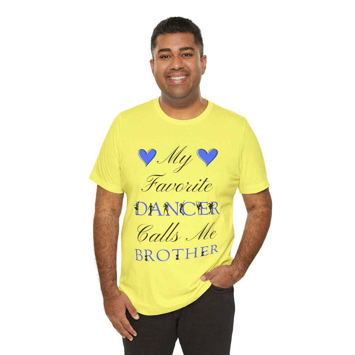 Adult My Favorite Dancer Calls Me Brother Graphic T-Shirt
